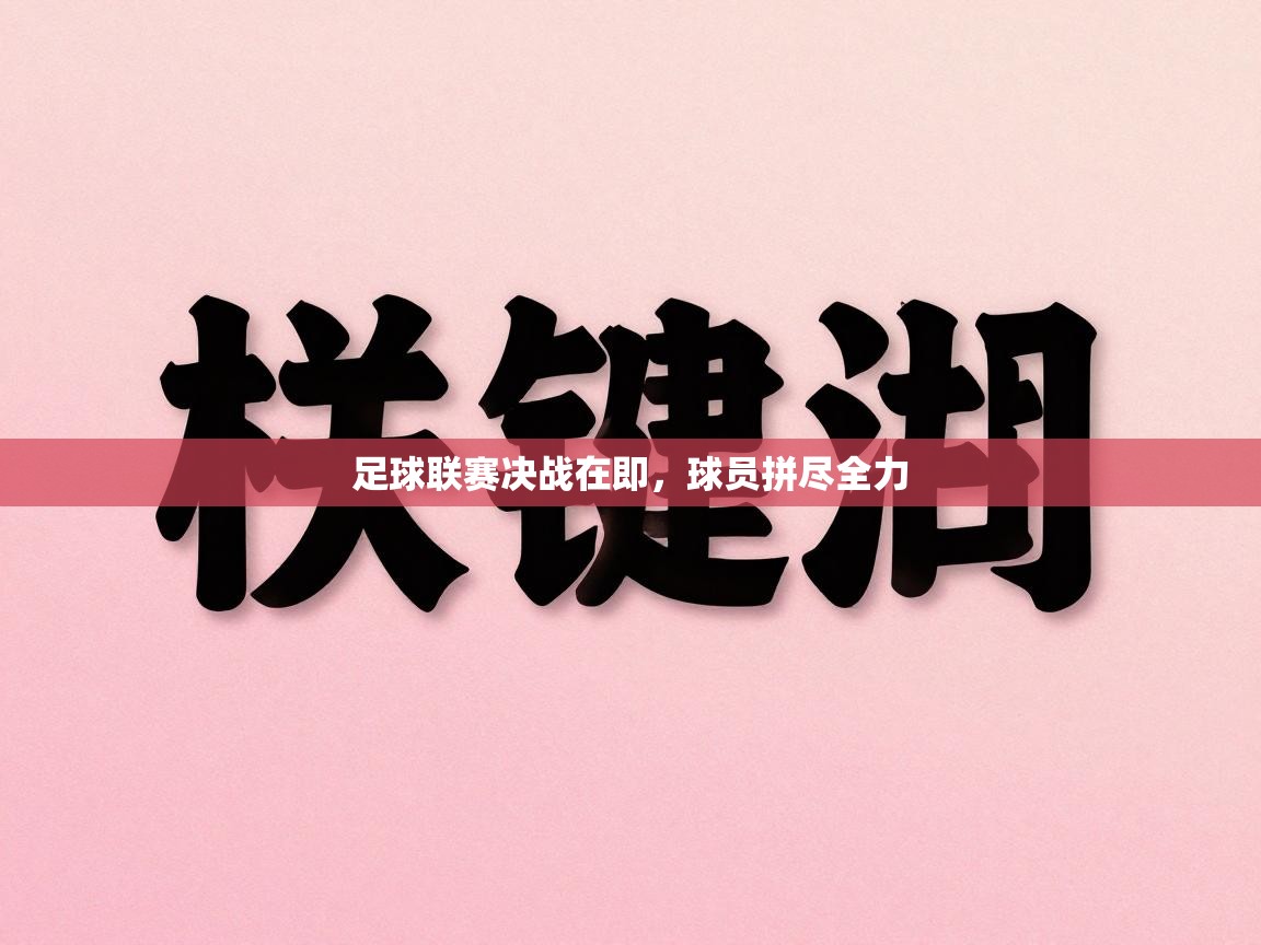 足球联赛决战在即,球员拼尽全力 第2张