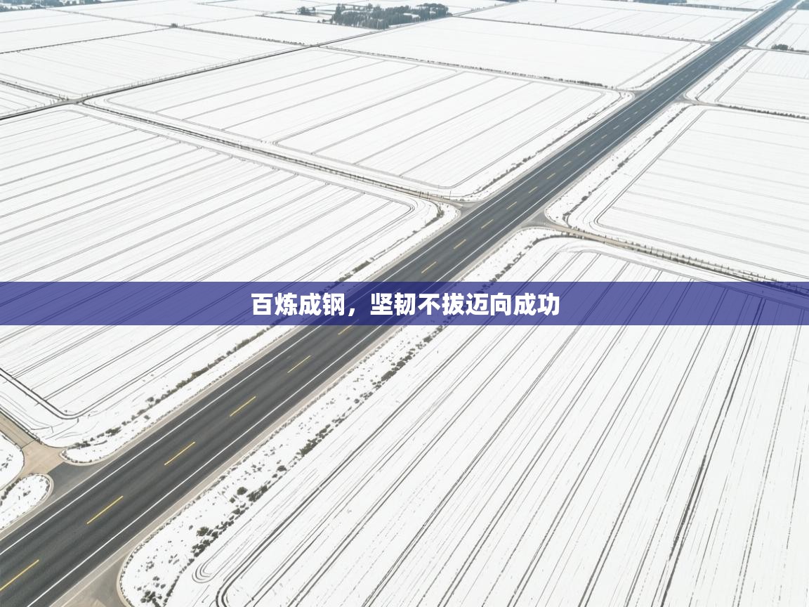 百炼成钢，坚韧不拔迈向成功  第1张