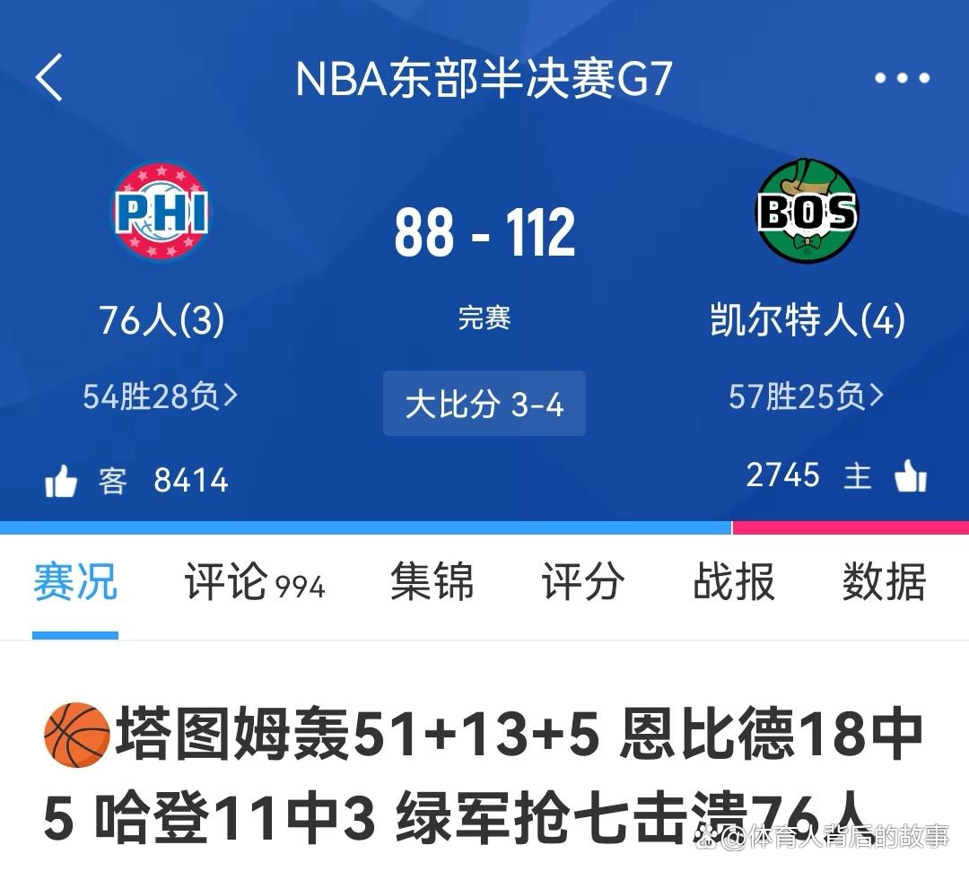 关于猛龙苦战加时赛，打败凯尔特人晋级东部决赛的信息